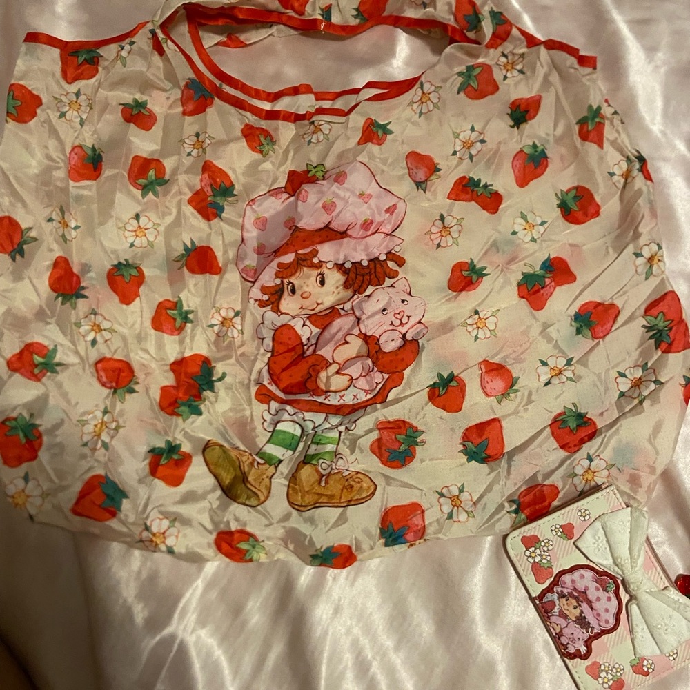 Strawberry Shortcake Tote Bag & Wallet Duo